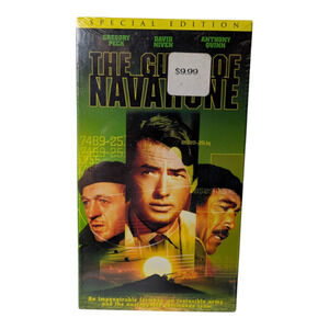 VHS - The Guns of Navarone Movie - Brand New - Sealed - Vintage-Collectable 1961
